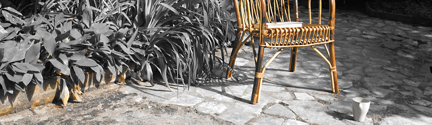 Sunny Morning Courtyard