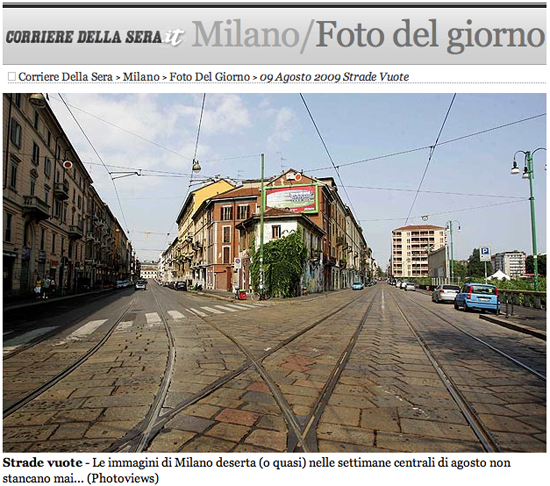 Milanese Ghost Town