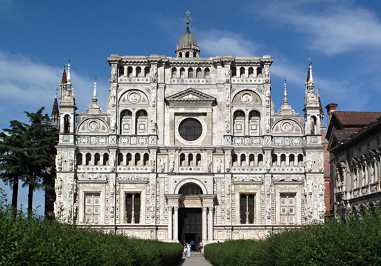 Certosa on a Sunny Day