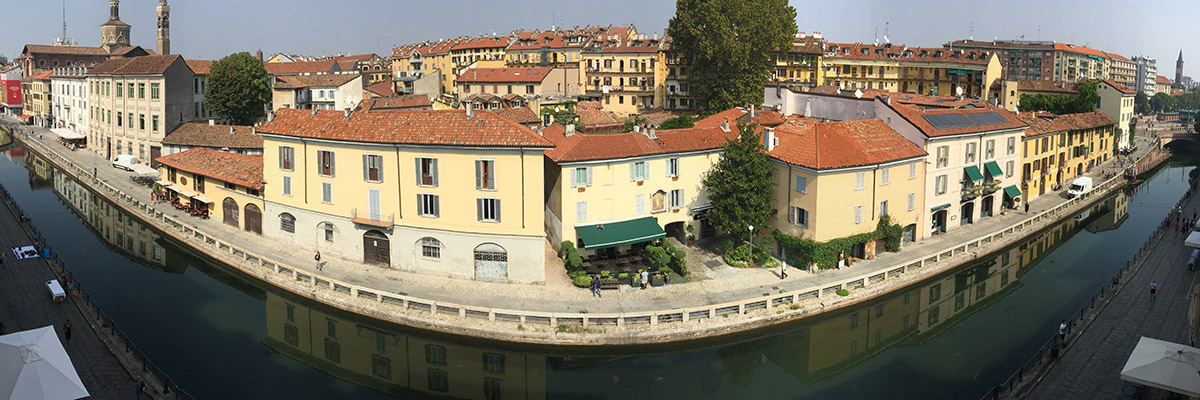 At Home Along Milan’s Grand Canal