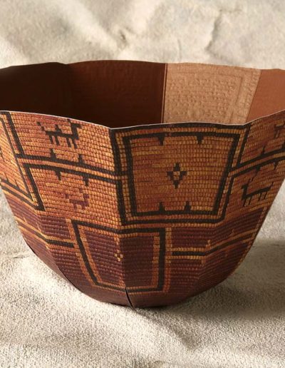 Lillooet Paper Basketry Model