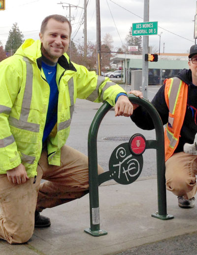 WABI - Bike Rack Installation Crew