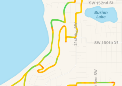 Crazy bike route