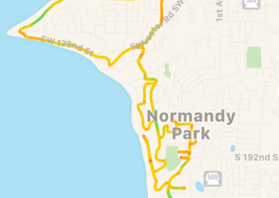 Crazy bike route