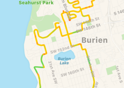 Crazy bike route