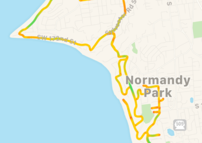 Crazy bike route