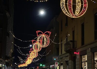 Christmas street decorations