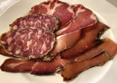 Salame, coppa, speck