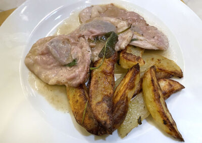 Saltimbocca con patate