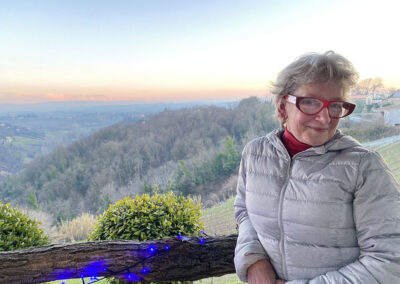 Maureen at Agriturismo Cascina Imarisia