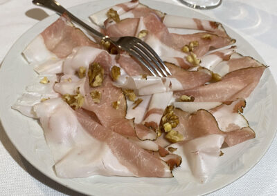 Lardo - Unusually meaty pieces of lard