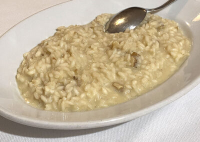 Risotto con noci - Risotto with walnuts