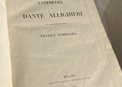 Dante Alighieri Books, 1865